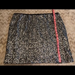 Sequin Mini Skirt